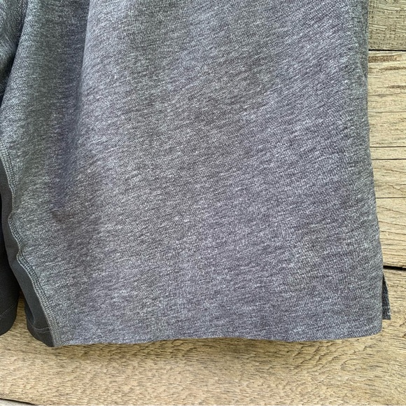Lululemon THE Short Men M Linerless 9” Updated Heather Texture Printed Grey Coal - Picture 9 of 13